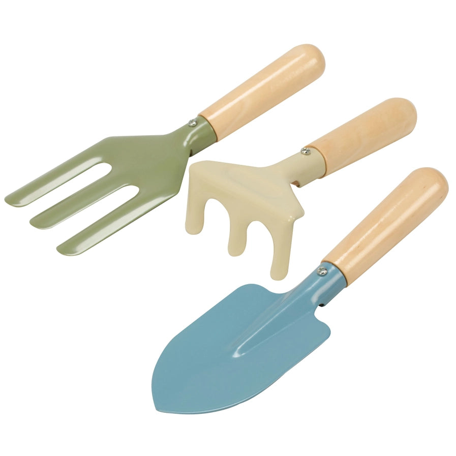 Garden Tools Play Set | 3-Piece Kids Gardening Kit
