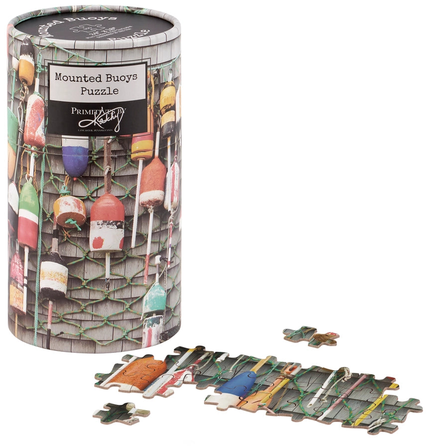Lobster Buoys Puzzle – 500 Piece | Art Gallery Collection