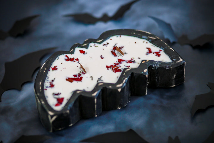 Bat Dough Bowl Candle