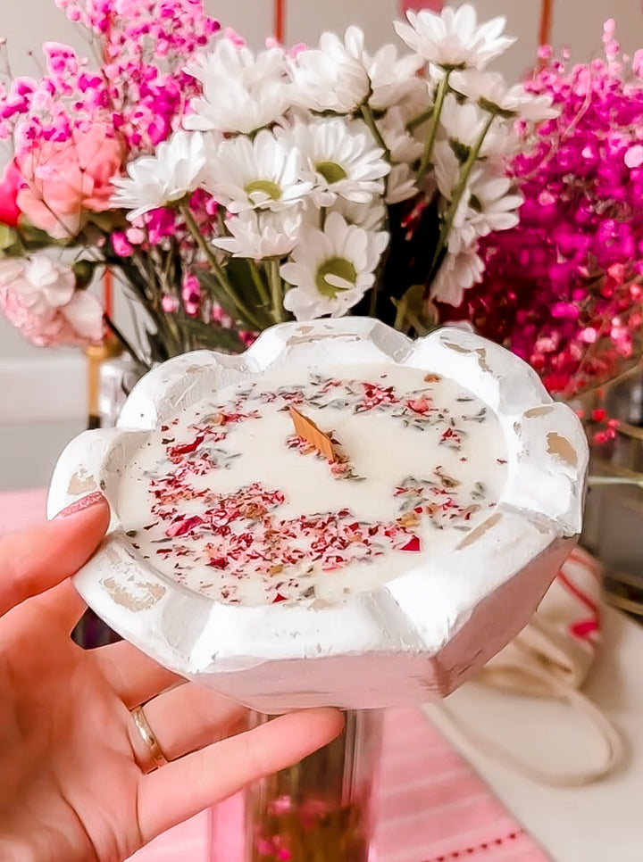 Mini Flower Candle