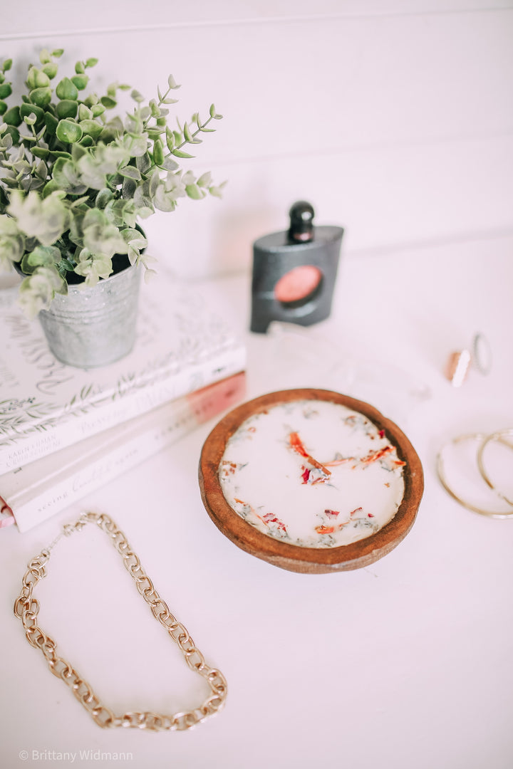 Super Stubby Mini Round Dough Bowl Candle