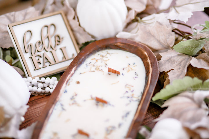 Dough Bowl Candle