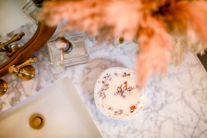 Super Stubby Mini Round Dough Bowl Candle