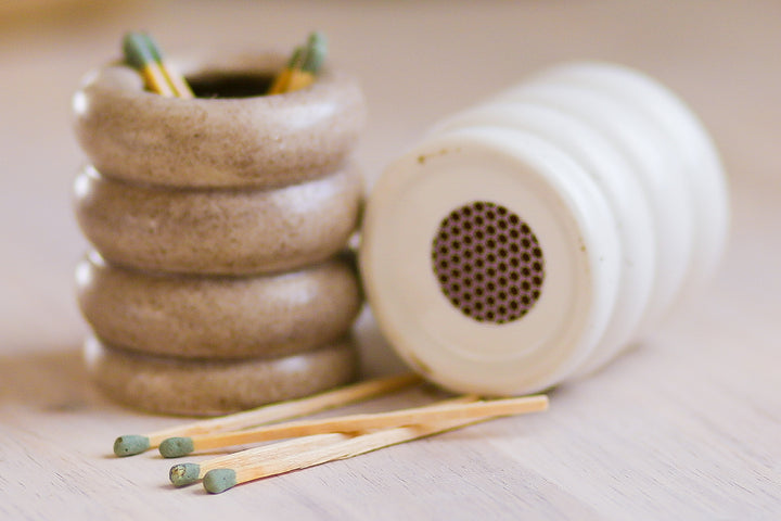 Ceramic Match Pot