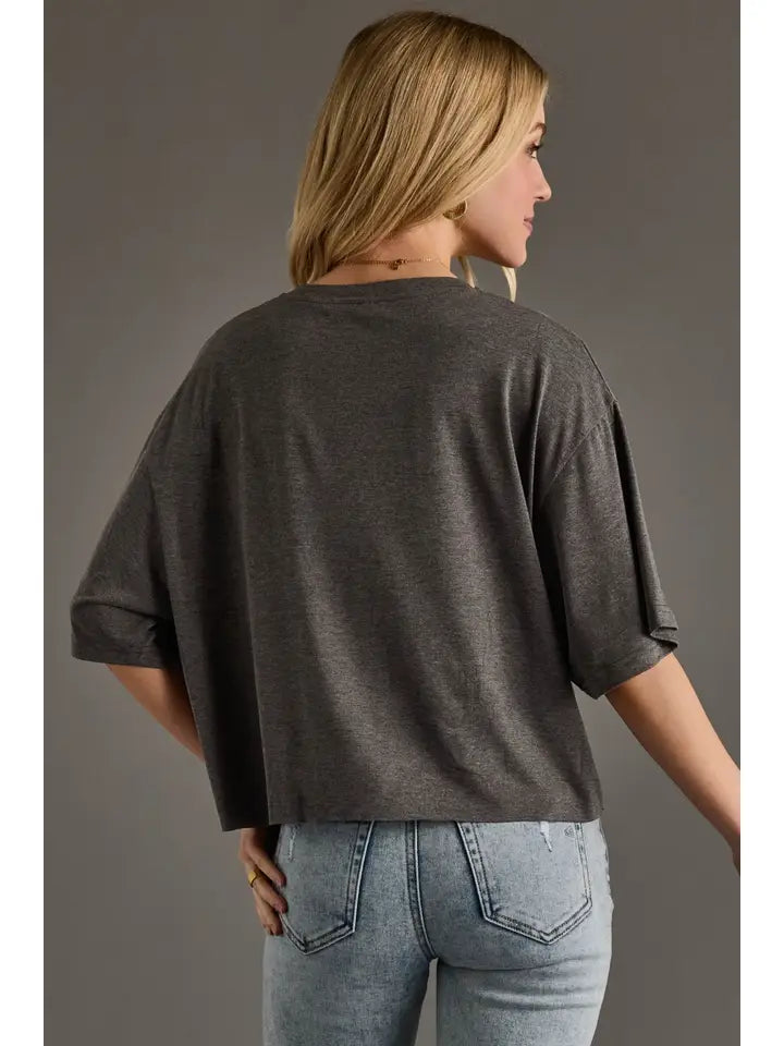 Not My First Rodeo Cropped Graphic Tee