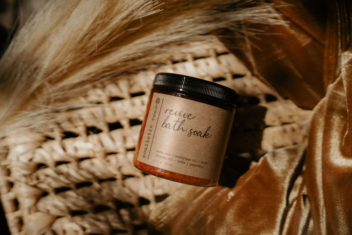 Herbal Bath Salts | Made with Organic Herbs & Dried Flowers