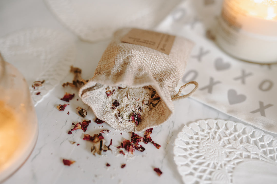 Herbal Oatmeal Bath Soak | Bath Tea – Lavender, Rose & Chamomile