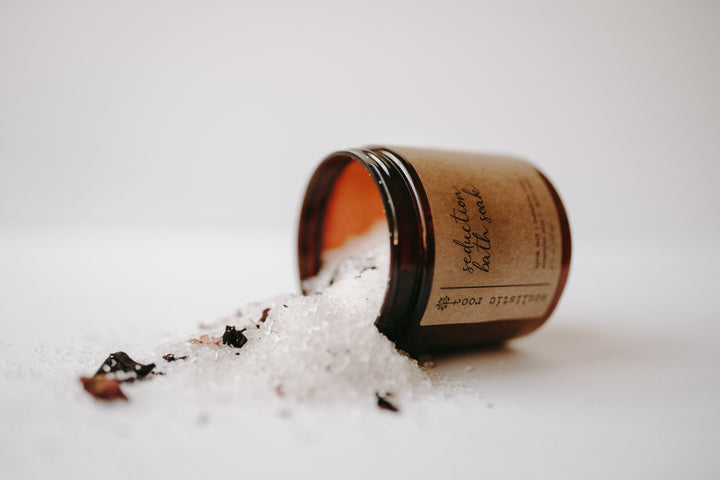 Herbal Bath Salts | Made with Organic Herbs & Dried Flowers