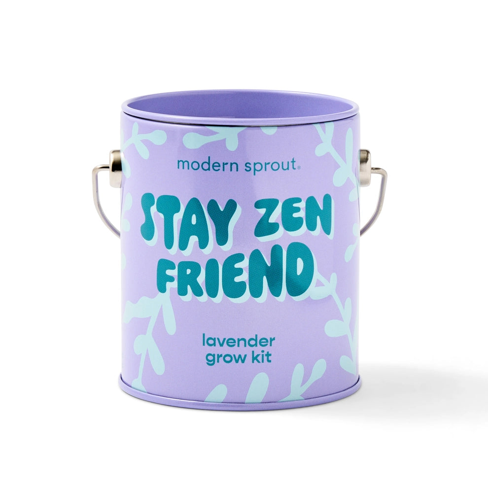 Complimentary Color Grow Kit | Playful Mini Plant Grow Kit with Reusable Can