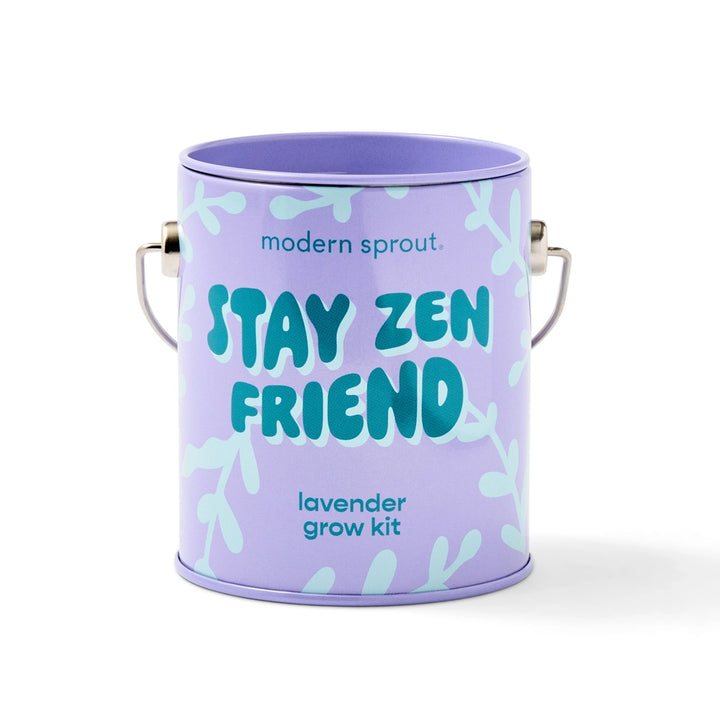 Complimentary Color Grow Kit | Playful Mini Plant Grow Kit with Reusable Can