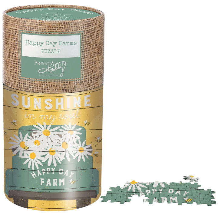 Sunshine Happy Day Farm Puzzle — 1000 Piece | Primitive by Kathy