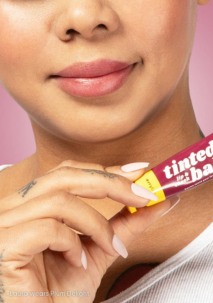 Lip & Cheek Tinted Balm - Plum Delight