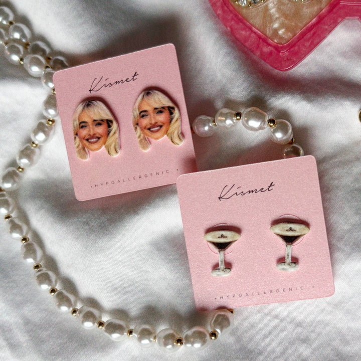 Espresso Martini Stud Earrings