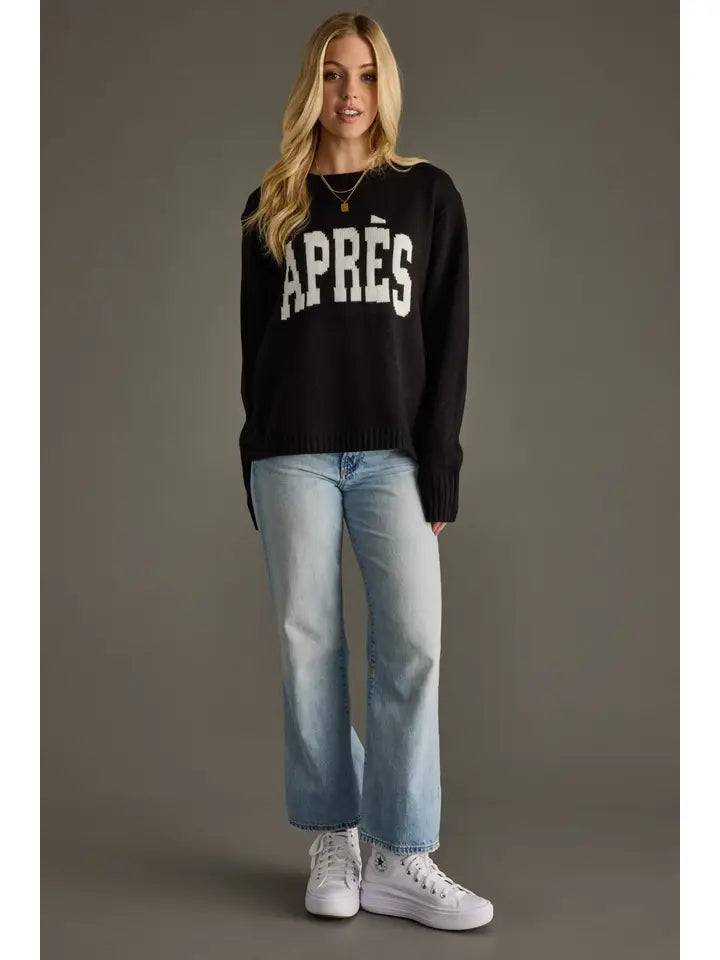 Après Graphic Knit Sweater