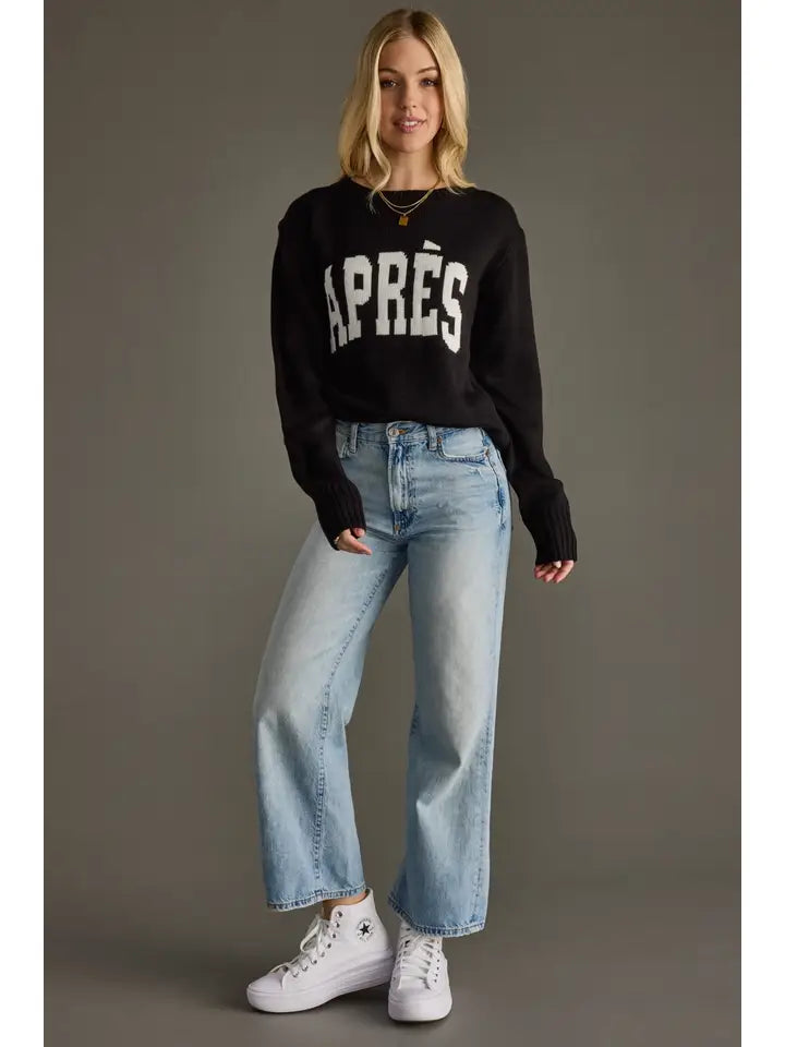 Après Graphic Knit Sweater