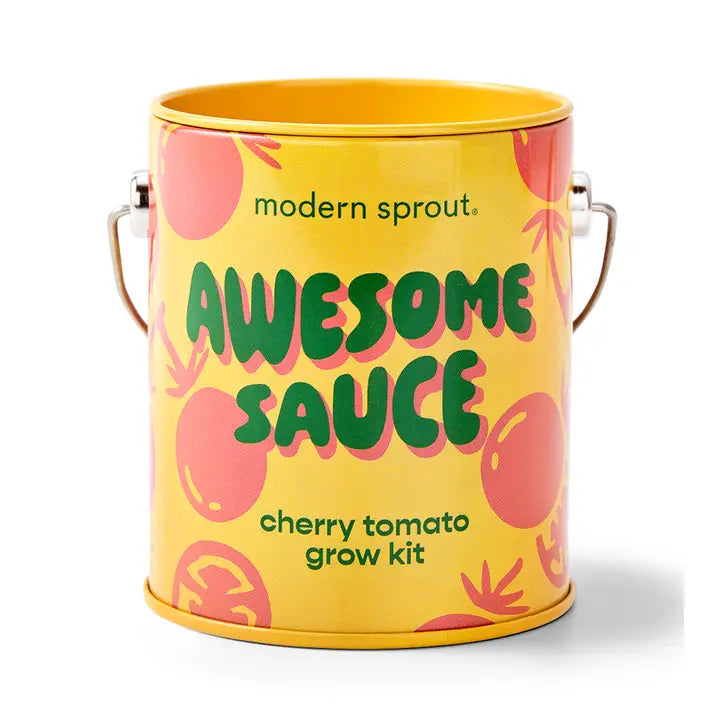 Complimentary Color Grow Kit | Playful Mini Plant Grow Kit with Reusable Can