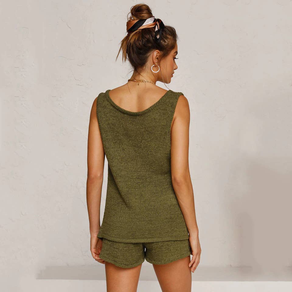 Boho Knit Lounge Set