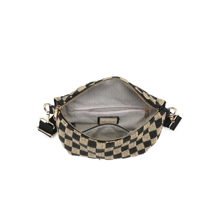 Gizelle - Large Checker Belt Bag