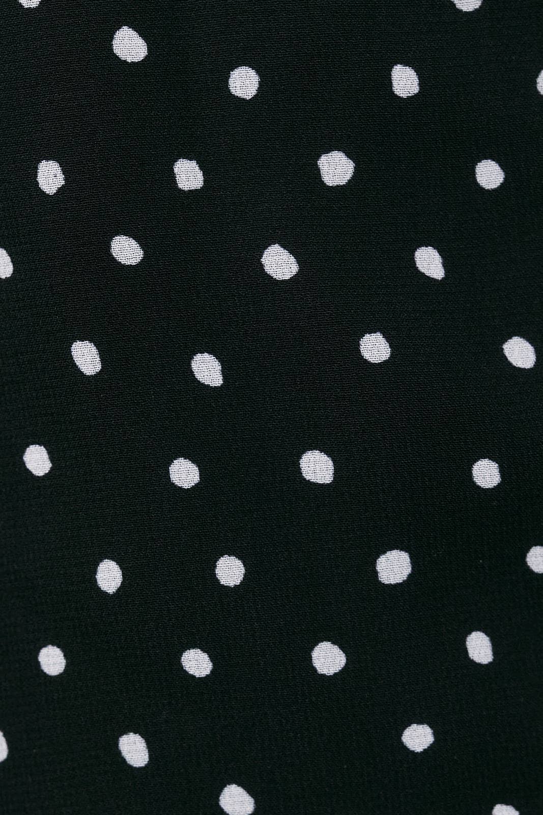 SLEEVELESS TIE SHOULDER STRAP TIERED POLKA DOT MINI DRESS