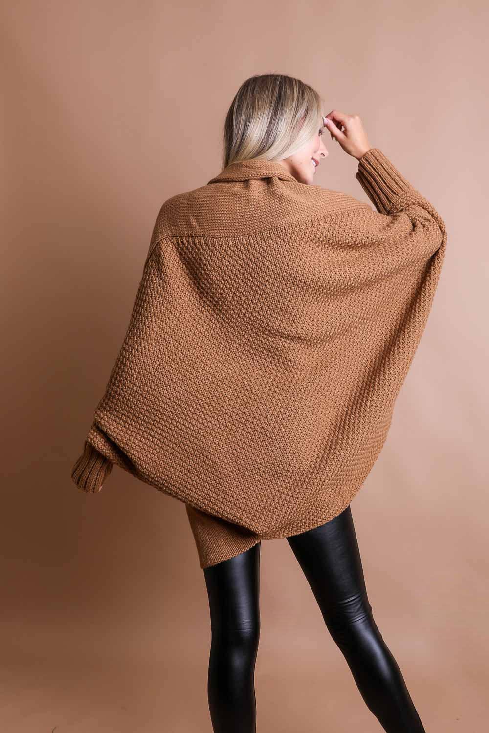 Bat Sleeve Knit Cardigan - Must Have Bestseller!