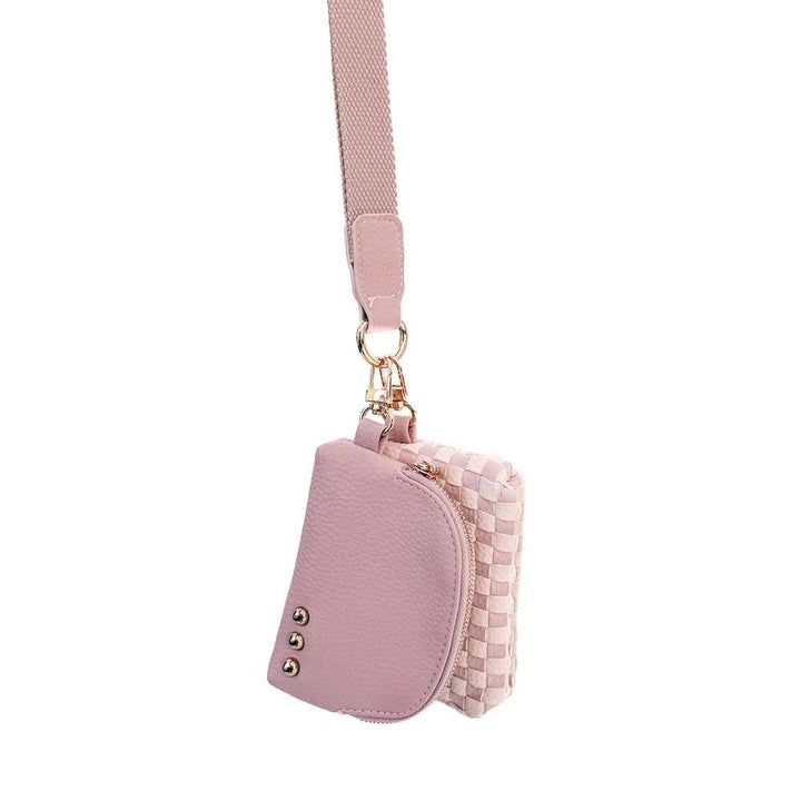 Wonderlust Woven Dual Pouch Wristlet Wholesale - NEW COLOR!