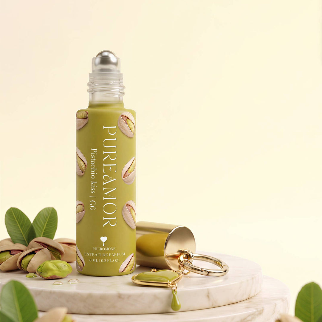 Pistachio Kiss | Roll-on Pheromone Keychain Perfume - 6ml