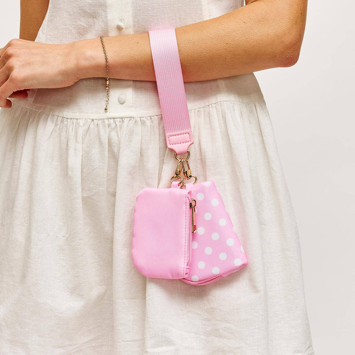 Link & Carry - Polka Dot Wristlet
