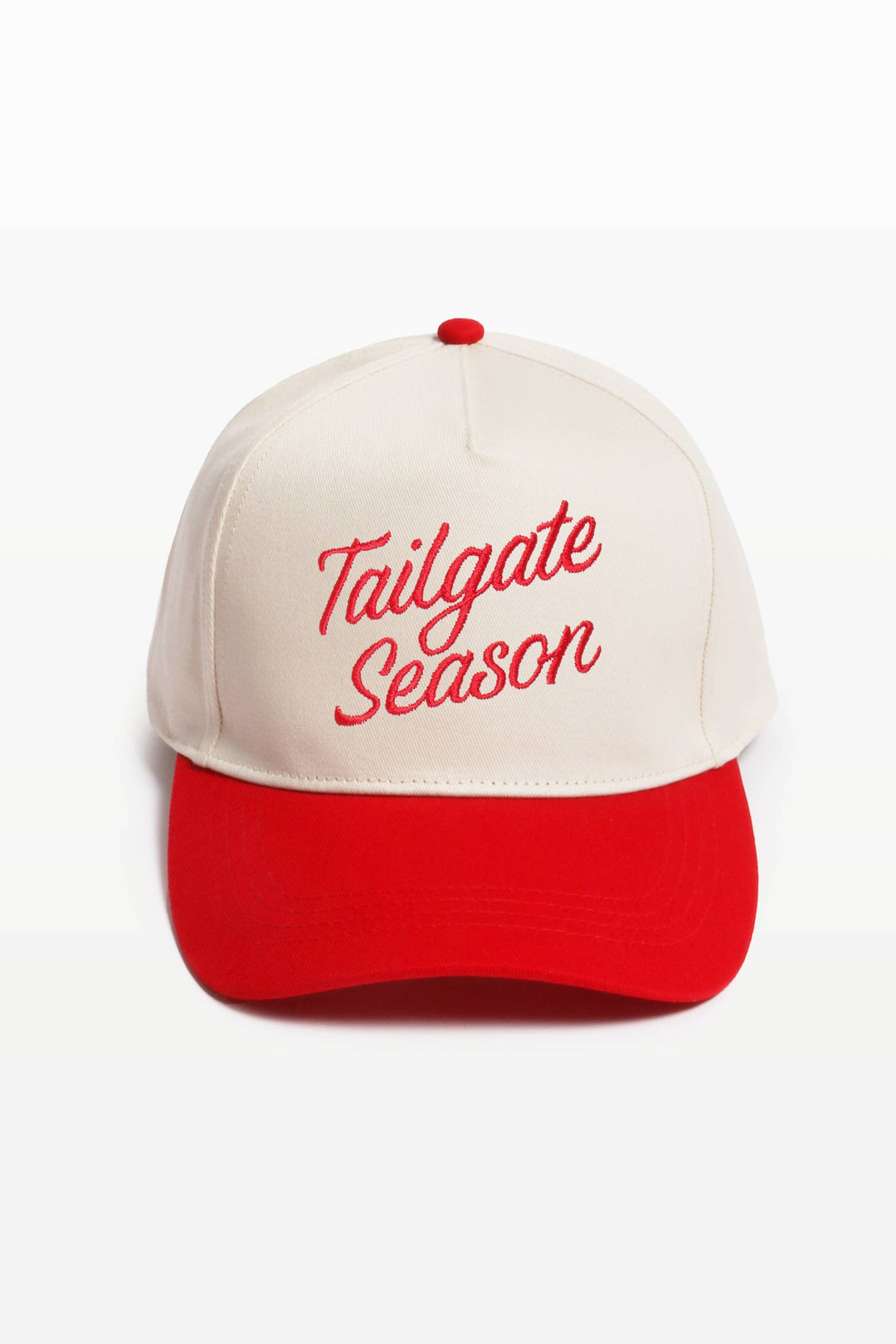 GAME DAY TAILGATE SEASON Two Tone Baseball Caps