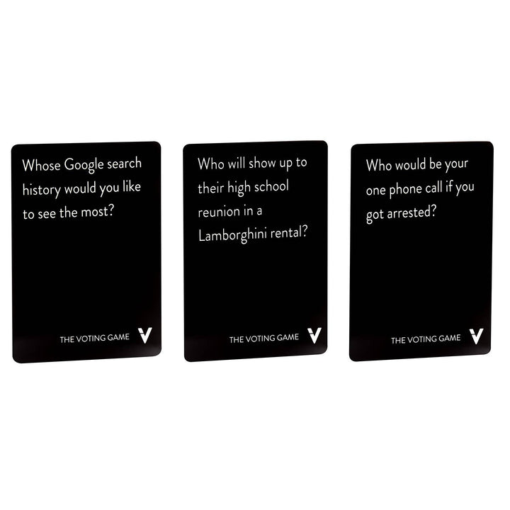 THE VOTING GAME: The Adult Party Game About Your Friends