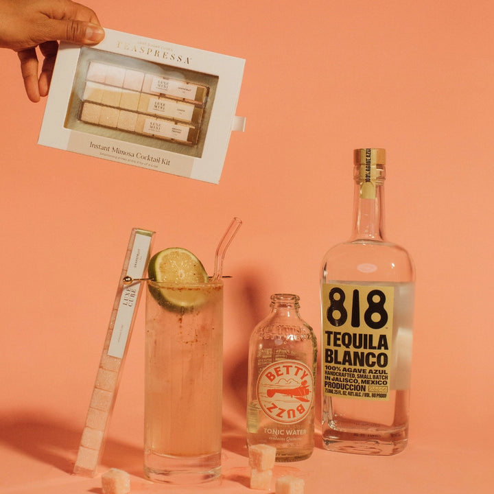 Instant Mimosa Cocktail Mixer Kit | Teaspressa Luxe Sugar Cubes