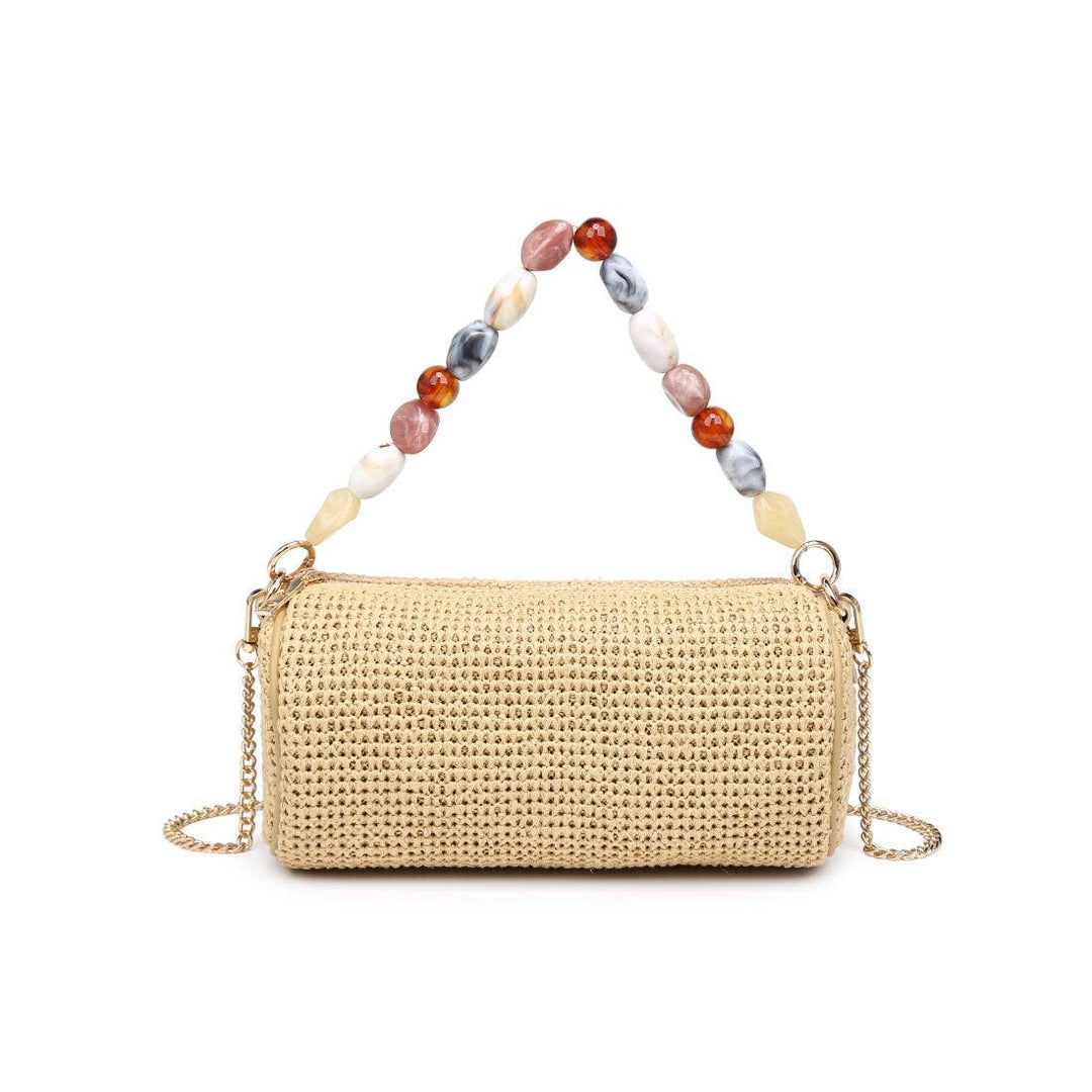 Rachel - Straw Clutch