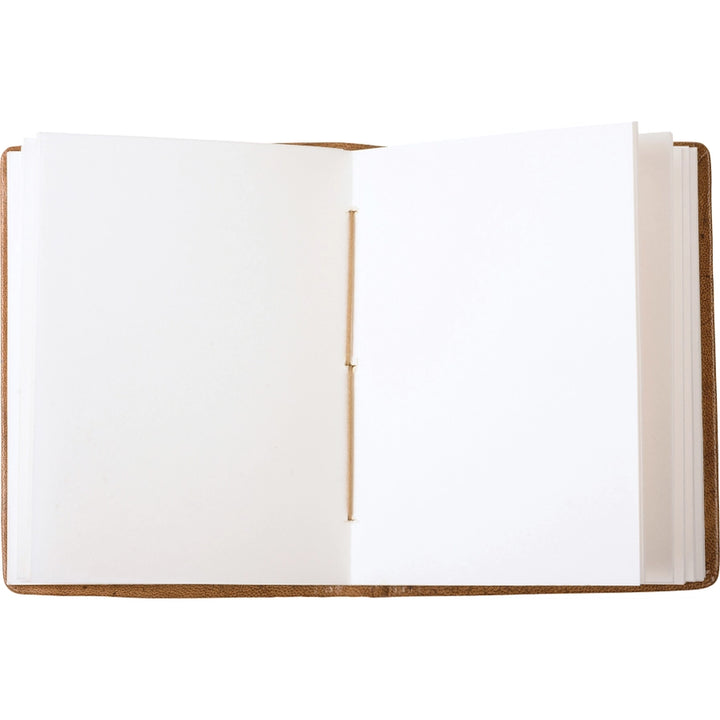 Bee & Floral Embossed Leather Journal
