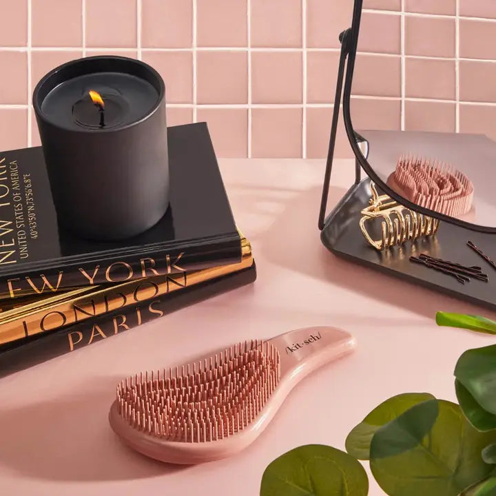Detangling Brush – Terracotta | Gentle Wet & Dry Hair Brush