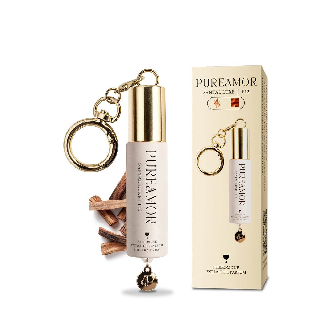 Santal Luxe | P12 Pheromone Perfume | 06 ML Keychain Roll on Perfume