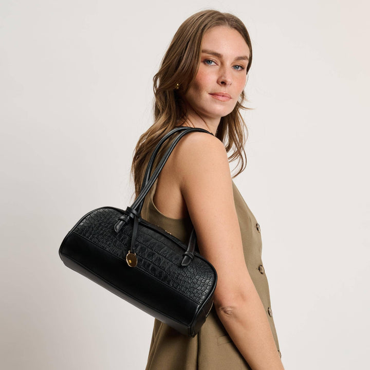 Paloma - Croco Shoulder Bag