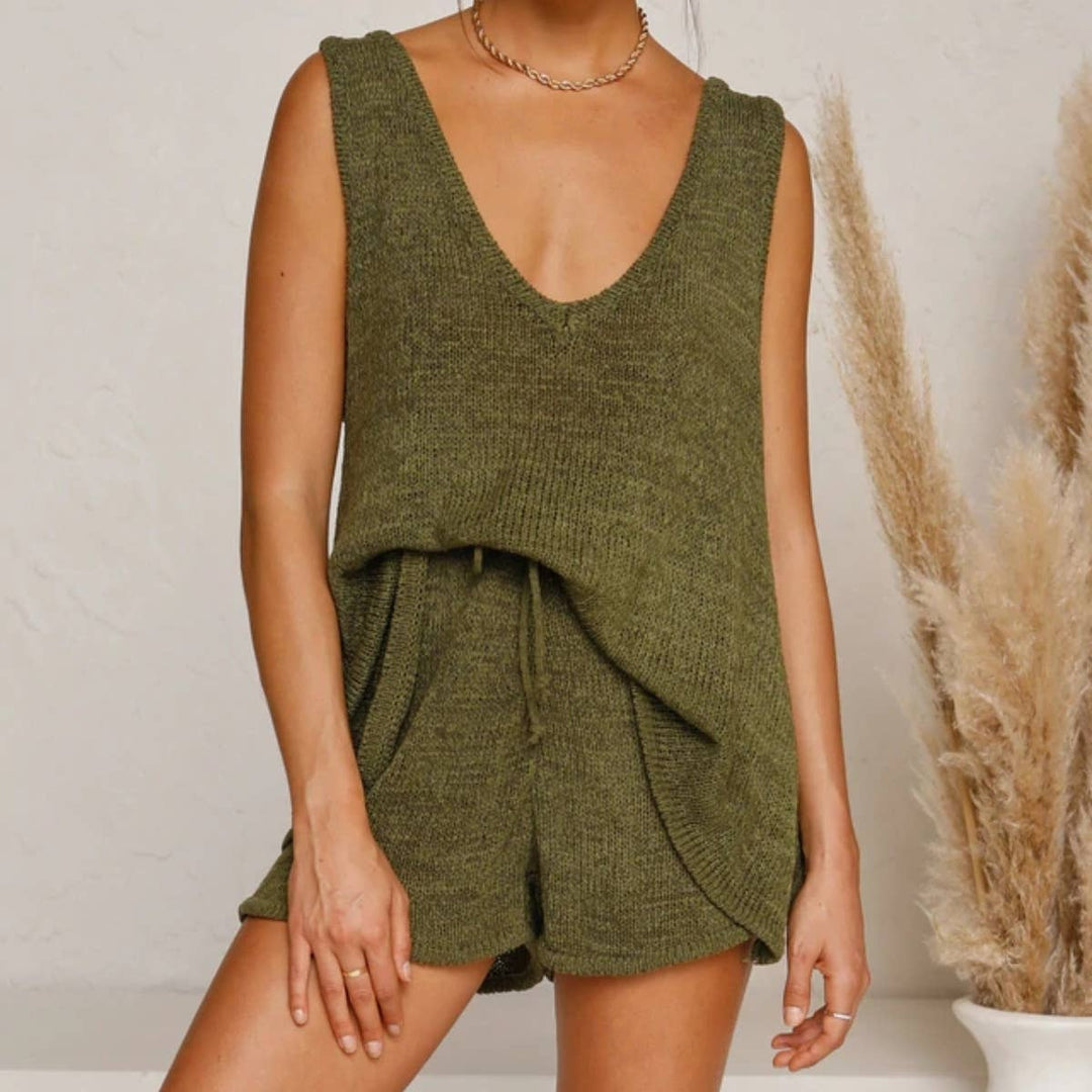 Boho Knit Lounge Set
