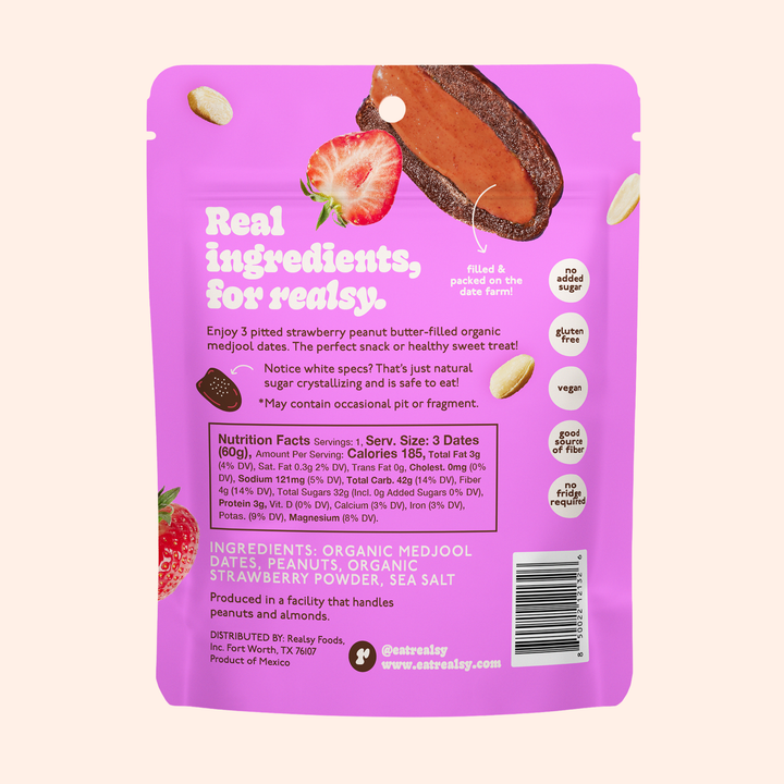 PB&J Dates | Snack Packs (10 pack)