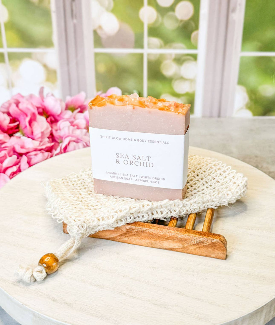 Sea Salt & Orchid- Handcrafted Artisan Soap Bar