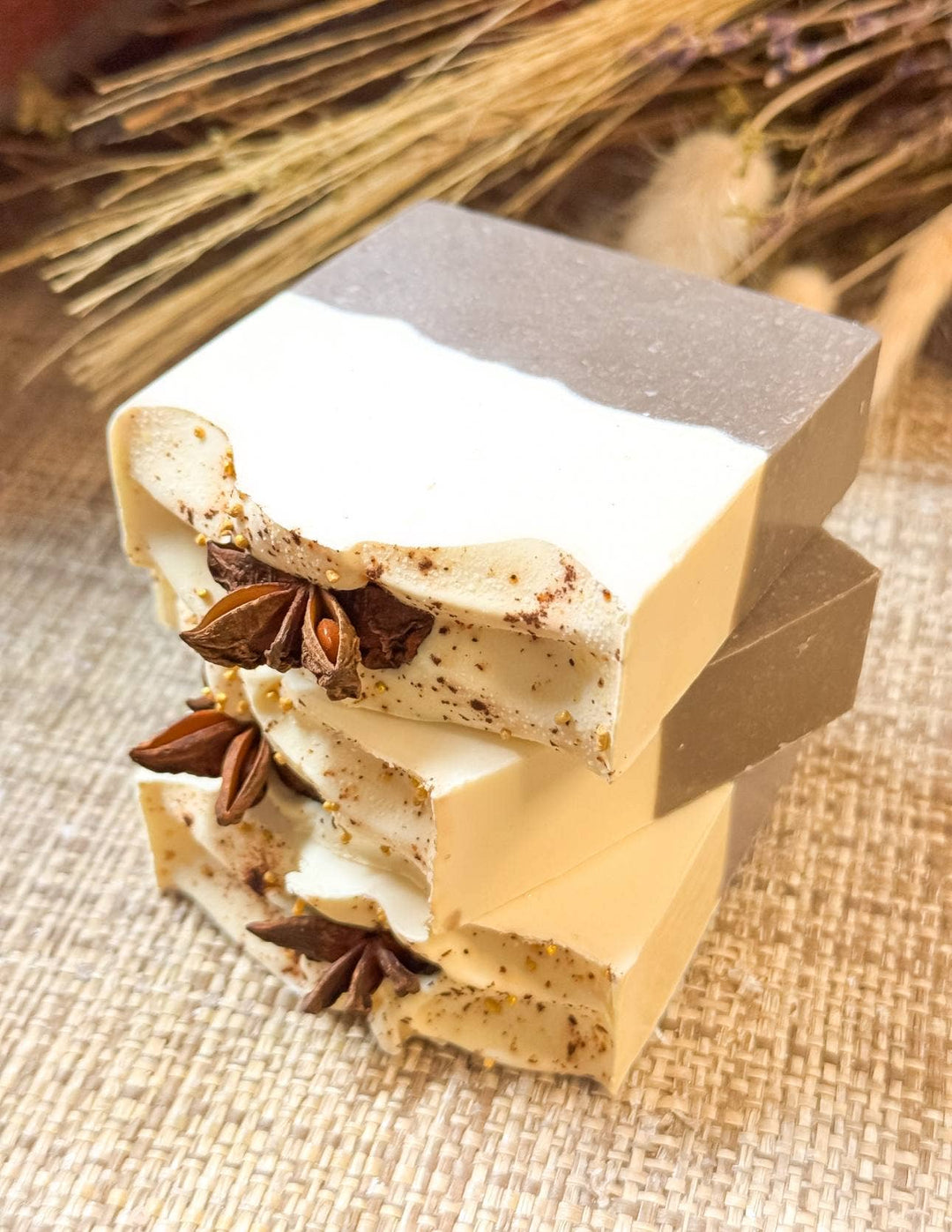 Spiced Chai Latte  - Handcrafted Artisan Soap Bar