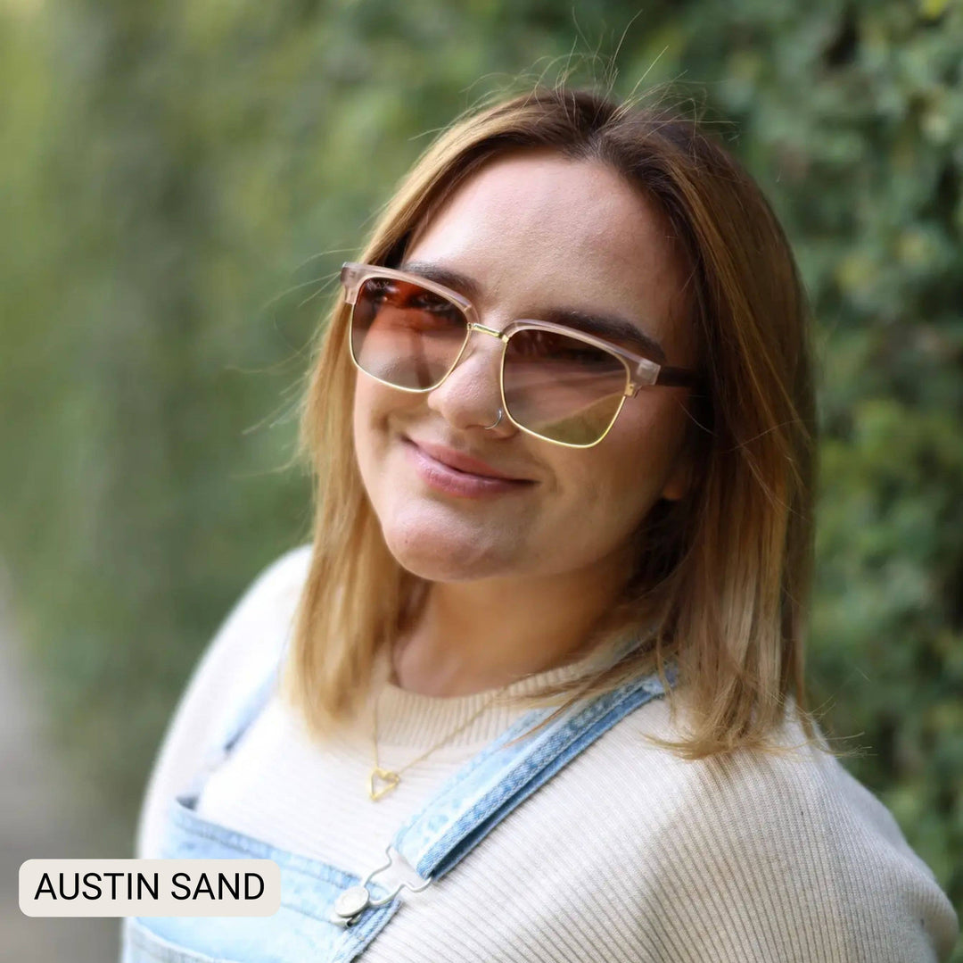 Austin - Unisex Polarized Square Sunglasses