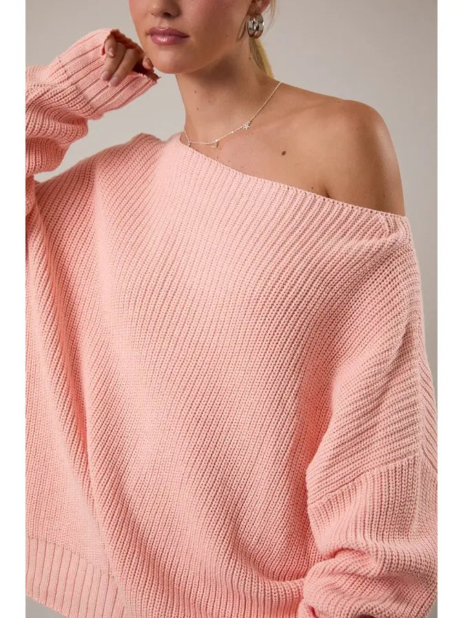 Funnel Neck Sweater Top