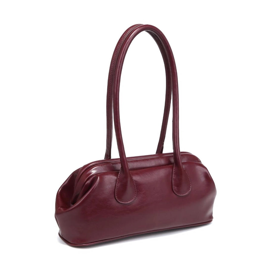 Nina Shoulder Bag – Burgundy