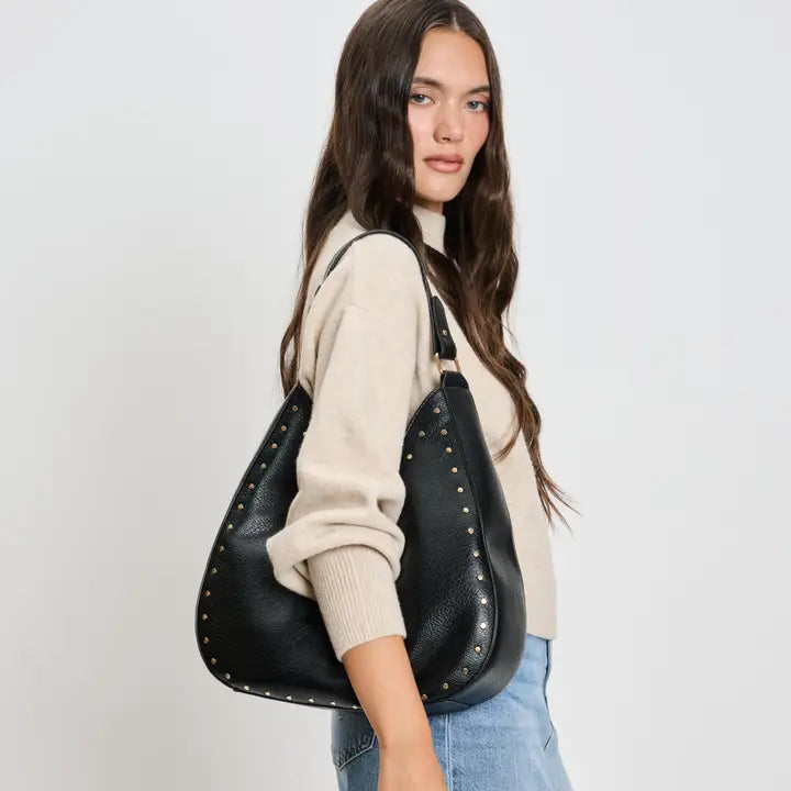 Olivia Studded Hobo Bag