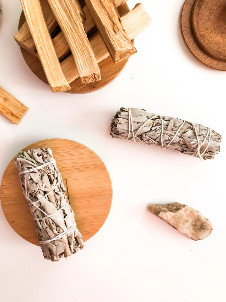 Sage Smudge + Palo Santo Bundle | Sustainably Grown Cleansing Set