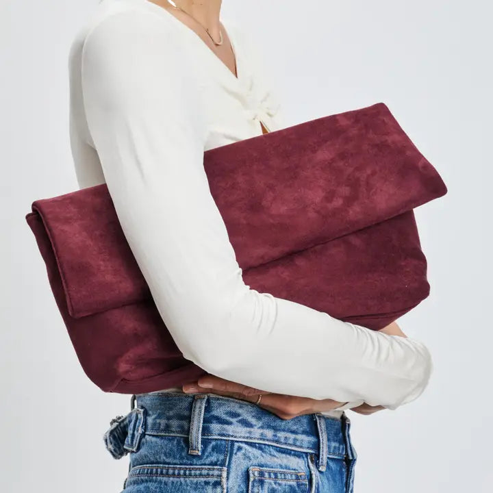 Zarae Crossbody Bag – Burgundy